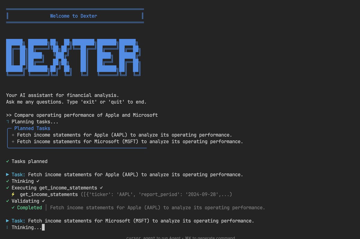 abhishek__AI's tweet image. An autonomous financial research agent that thinks, plans, and learns as it works.