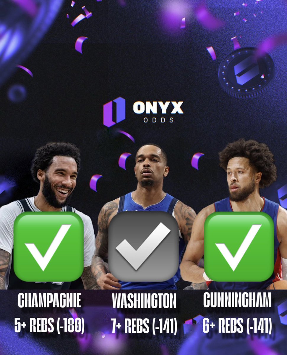 1PropPlug's tweet image. PARLAY PIECES 🧹

18 plays out. 14 plays paid.

Trust the work. 

click.onyx-tracking.com/track/55d802aa…

CODE “PLUG” TO GET $115 IN BONUS PICKS