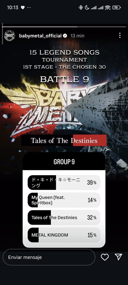 babymetaltube's tweet image. Tales of the destinies!!!