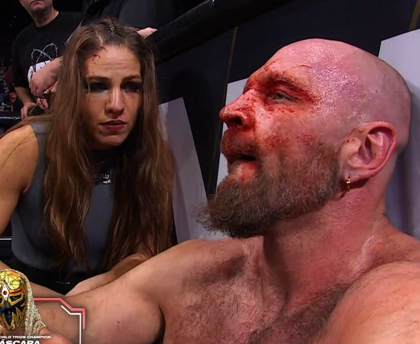 her goat’s washed, man