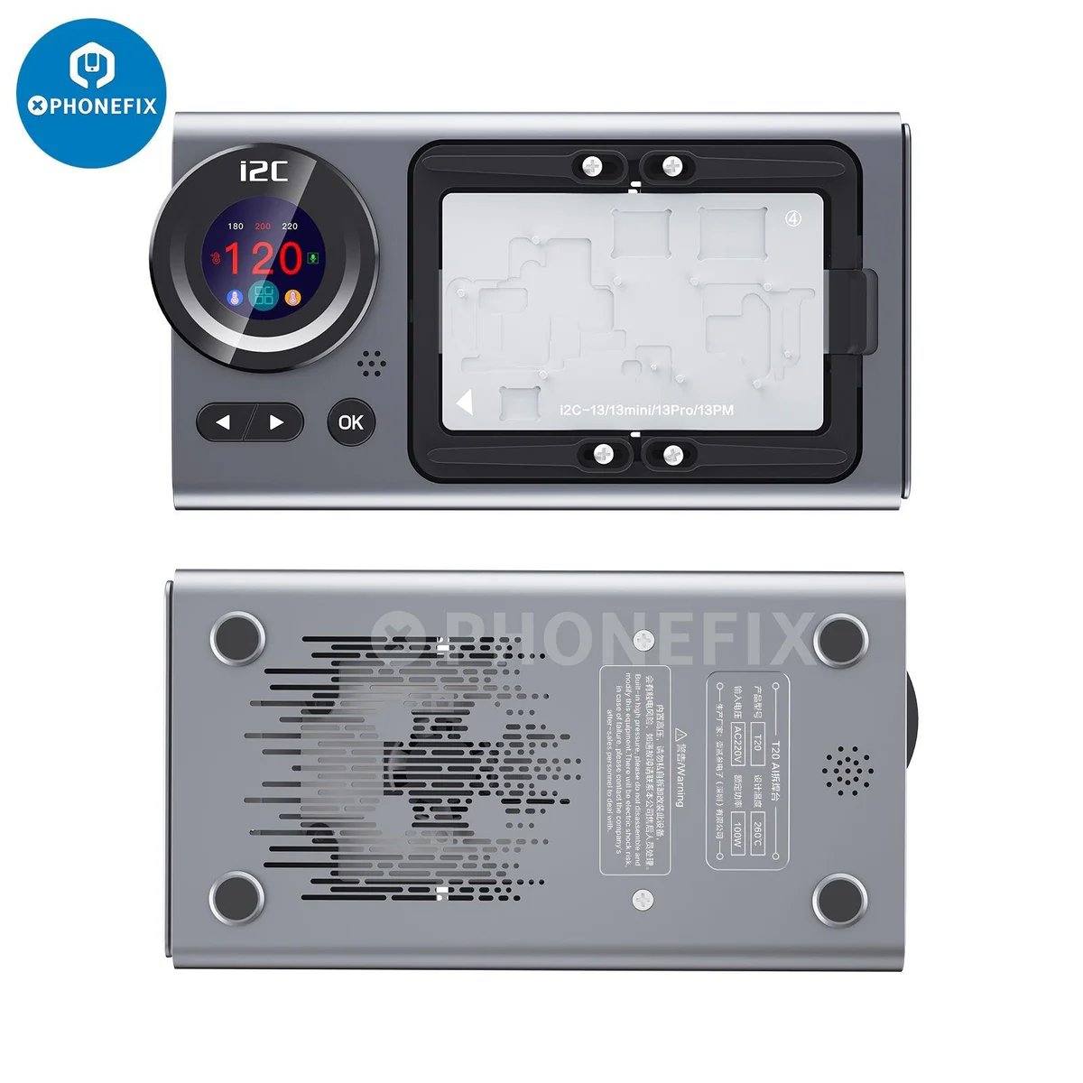vipprogrammer_'s tweet image. i2C T20 Mobile Phone Mainboard PCB/CPU/IC/Face ID Screen Frame Preheating Separating Platform Logic Board Desoldering Separating Platform

#phonerepair #iPhone17ProMax #PCBrepair #screen #CPURepair #ecufixtool #motherboardrepair #phonefix #solderingstation #welding
