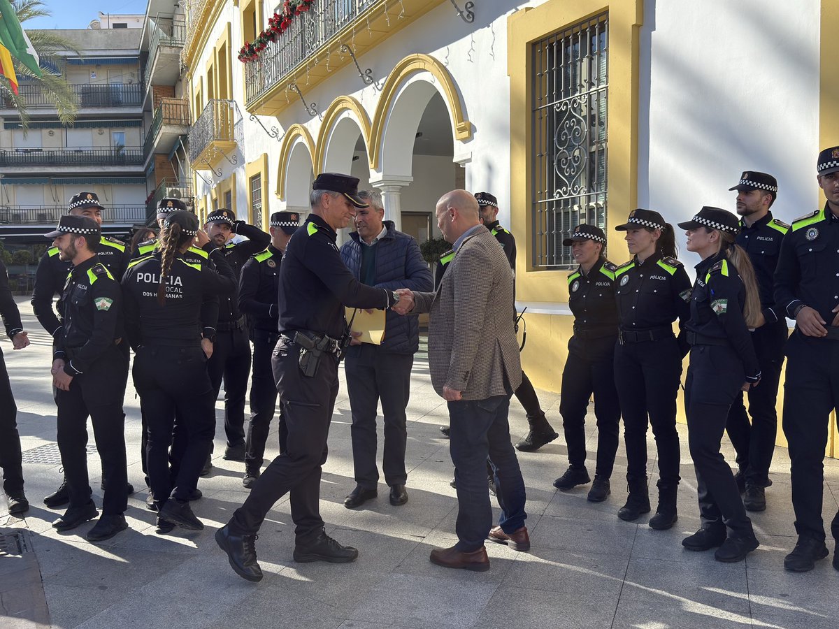 Nuestra ciudad contará con 29 nuevos agentes de Policía Local para reforzar los servicios públicos que prestamos desde el <a href="/aytodoshermanas/">Ayuntamiento de Dos Hermanas</a> en el marco de nuestras competencias.