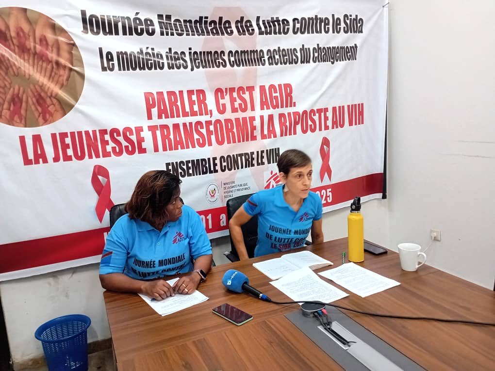 FifiTangamu's tweet photo. VIH: CP MSF 15 milles jeunes de moins de 25ans contaminés en 2024 en RDC,sensibilisons les jeunes #minsante https://t.co/n26ASEzEuy