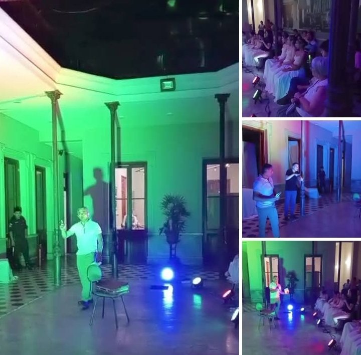 Casas de la Danza y el Teatro. Recorrido de la Guarania. Organizan: Casas Bicentenario del @ccrcabildo y Senatur.
<a href="/casadelteatropy/">Casa del Teatro Py</a>: Monólogos sobre la Guarania, en castellano y guaraní, con Mauro Lugo, presidente de la Academia de la Lengua Guaraní. Más: facebook.com/share/p/16SJrE…