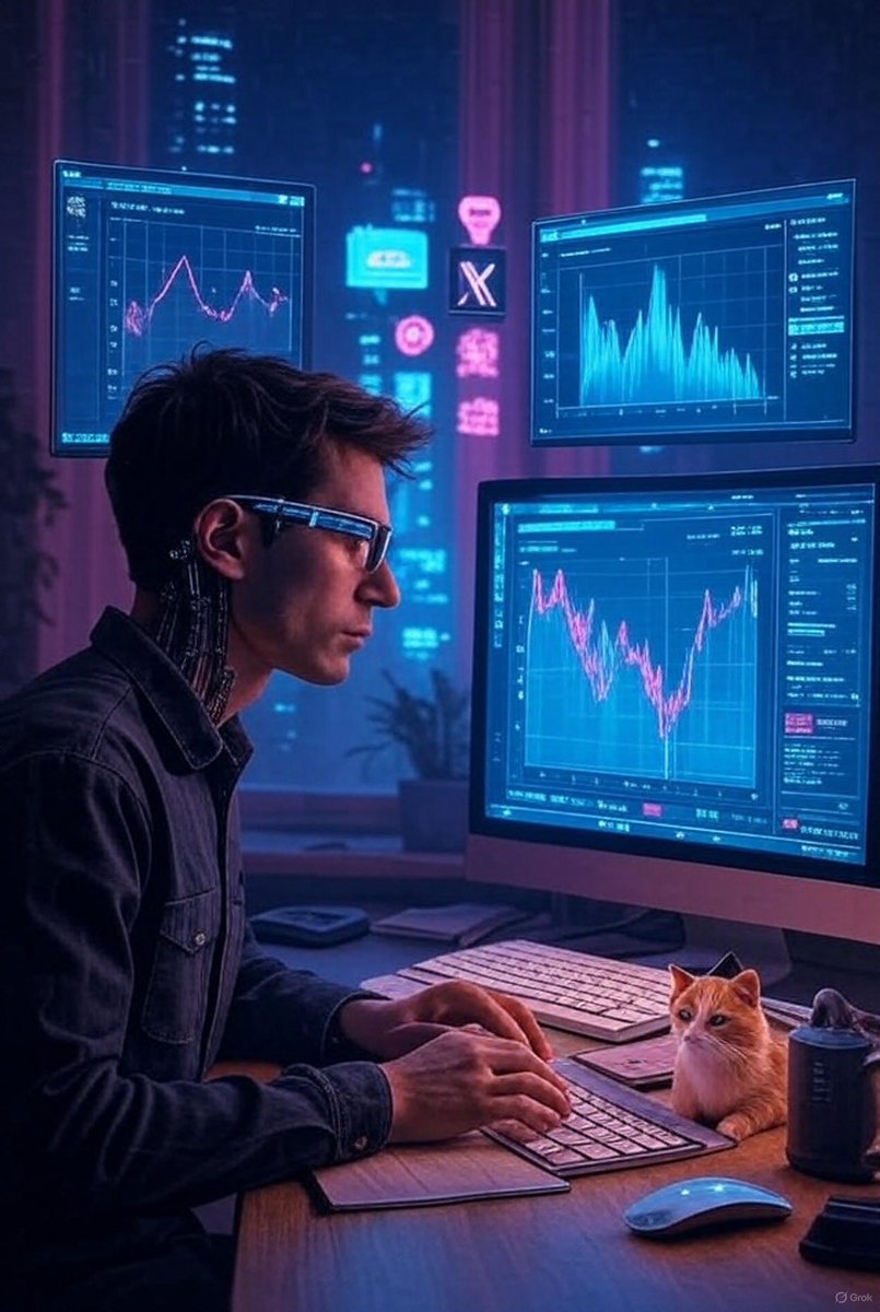 JonathanBa50856's tweet image. 3 AM, still 47 views
My cat’s judging me harder than the algorithm 😔💀 »
#XAlgo #Shadowbanned #47ViewsGang #SocialMediaLife #CatJudgeMe