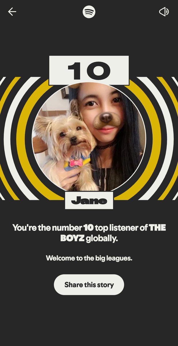 janechee_'s tweet photo. TOP 10 LISTENER OF THE BOYZ ☺️ @THEBOYZ_officl #THEBOYZ #SpotifyWrapped2025 https://t.co/GrQ4V1ccti