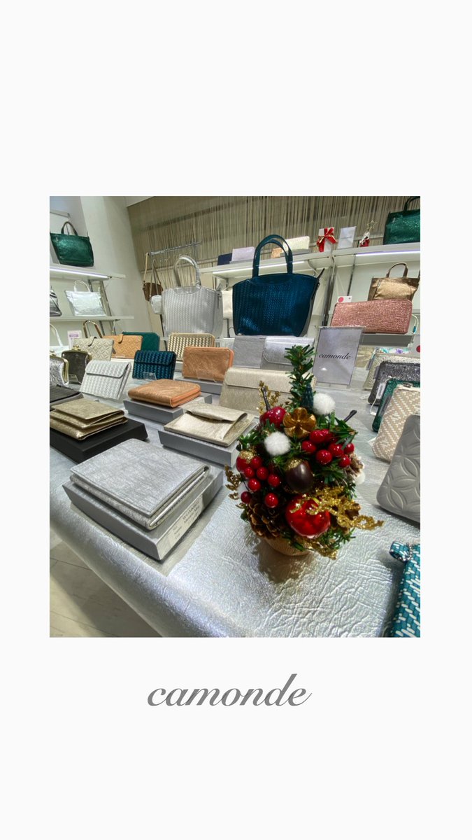 camonde_jp's tweet photo. camonde(カモンド)pop up!
東武船橋店1Fにてポップアップショップを開催中です。
12/4(木)〜12/10(水)
東武百貨店船橋店 1F4番地イベントスペース
営業時間 10:00〜20:00(日曜19:00まで)皆様のお越しを心よりお待ちしています！
Next →
12/26〜31 東武百貨店池袋店 8F
2026.1/7〜13 丸善日本橋店 1F https://t.co/ZQJ0Wwg1ef