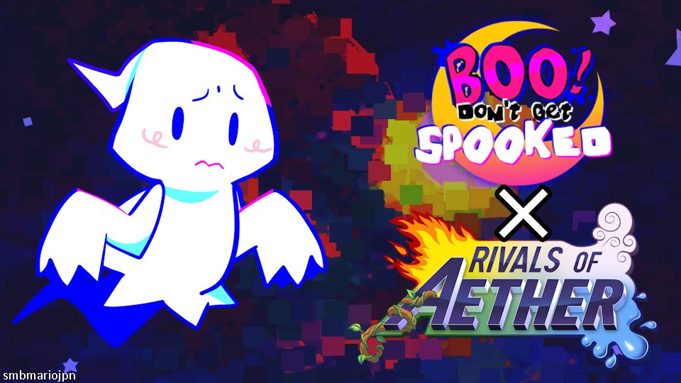 smbmariojpn's tweet photo. #boodgs #boodontgetspooked #rivalsofaether #rivalsofaetherworkshop
I'm currently creating a character in Rivals of Aether.
The character joining this time is Boo from BOO! Don't Get Spooked. 
I plan to post my progress using #rivalsofaetherboo https://t.co/MKDxpV7Nxj