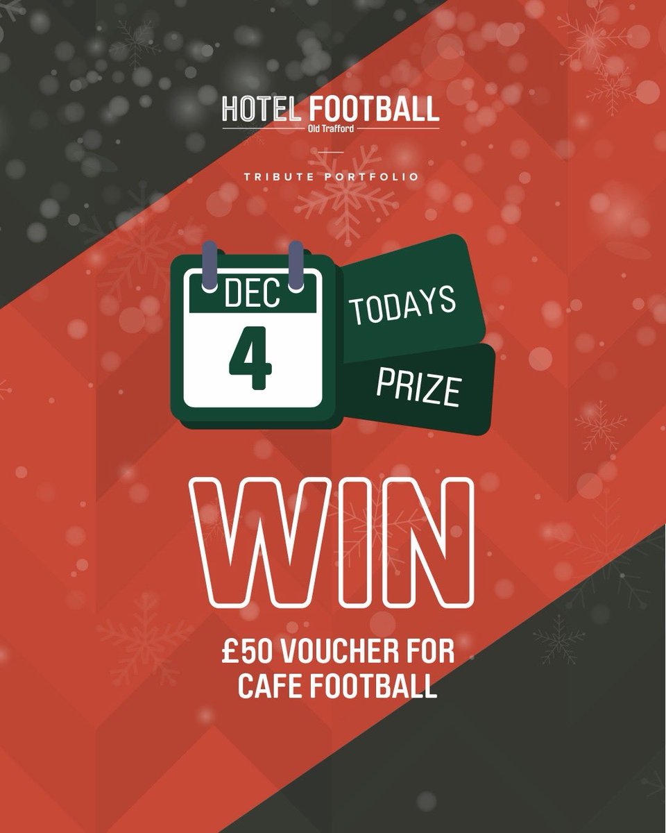 hotelfootballuk's tweet photo. WIN! A £50 voucher for Cafe Football… 🍽️⚽️
To enter:
1️⃣ Like this post
2️⃣ Follow our page
3️⃣ Tag your friends in the comments below!

🏅 Winner announced at 8pm tonight

Pssst… there might just be another chance to win dropping shortly 👀
Keep your eyes on our socials… https://t.co/SY62RRYqcm