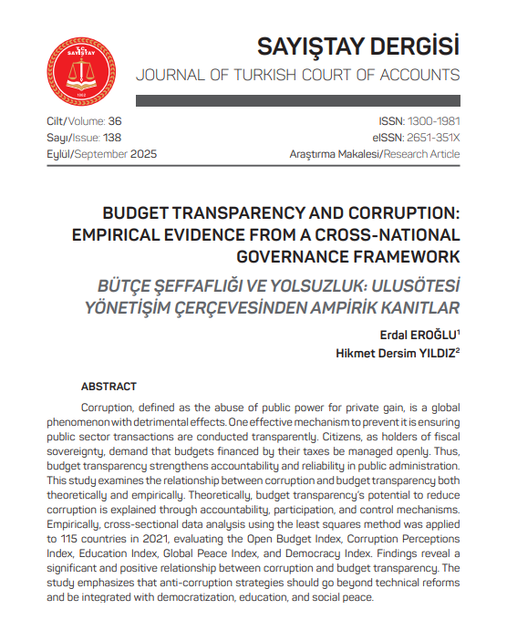 Turkish Court of Accounts - TCA tweet media