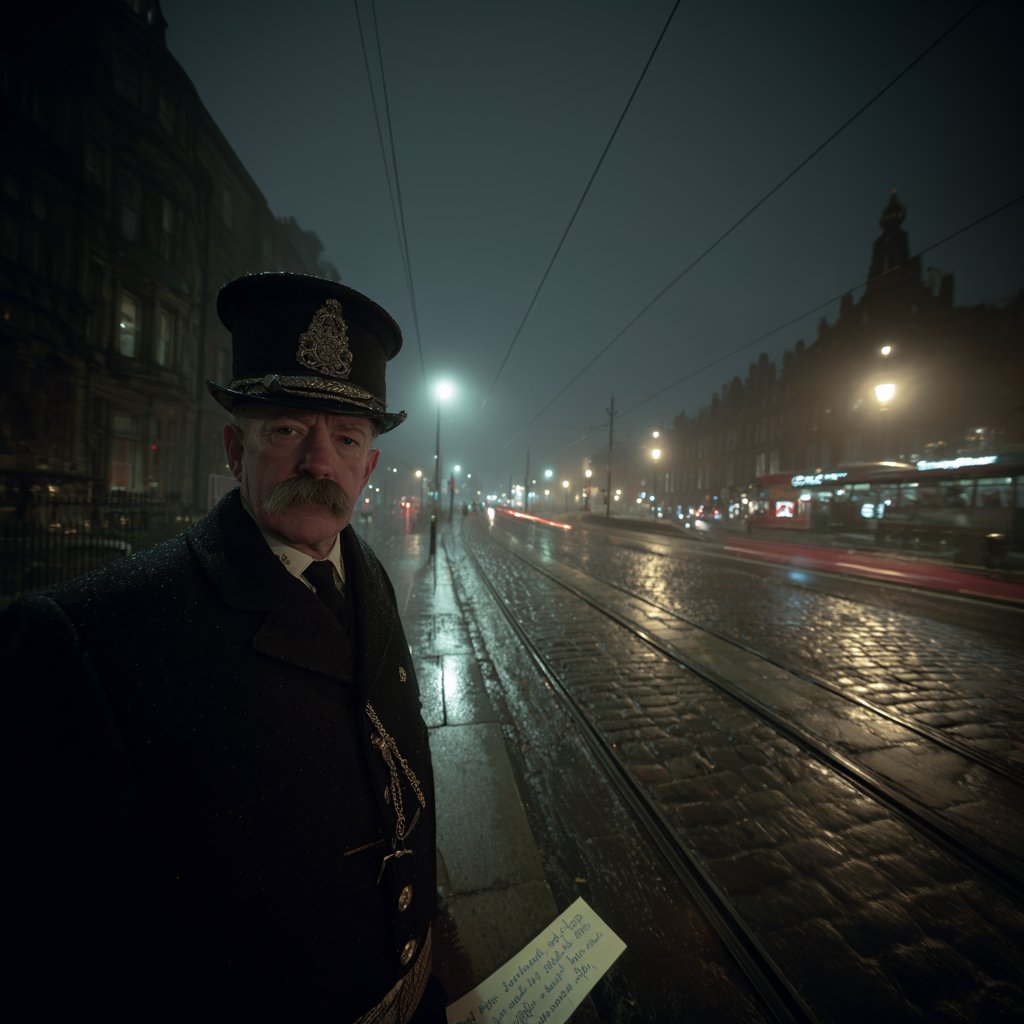 A woman slips into 1883 Liverpool, helps a bleeding policeman… then meets him again days later, as if he'd remembered people from the future.

She leaves a note: “Love is the key to getting back there.”
Then she disappears.
Tomorrow. Don’t miss this. 😨