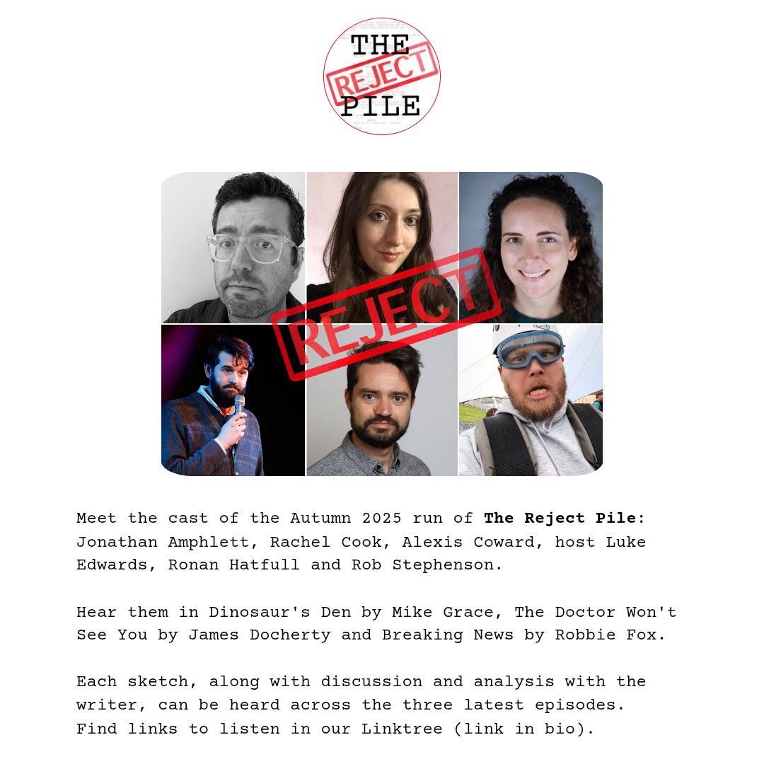 The Reject Pile Podcast tweet media