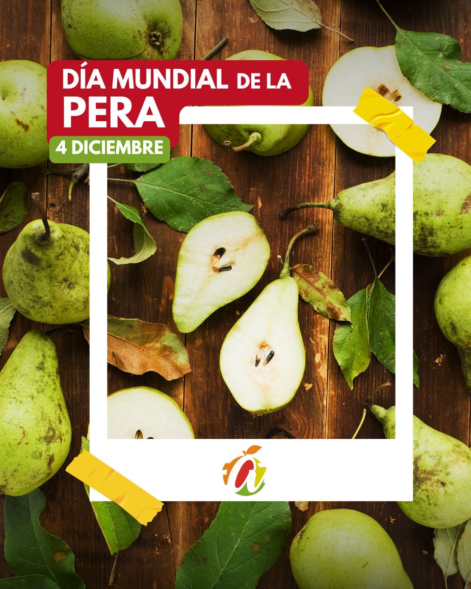 🥳🍐 Hoy celebramos el #DíaMundialdelaPera: dulce, jugosa y llena de beneficios. Perfecta para tomar sola o en compotas, ensaladas y recetas navideñas. 🎄✨
Rica en fibra e hidratante, ideal para este mes de celebraciones. 💚
¿Cuál es tu favorita?🍐👇

#ASOMAFRUT #Mercamadrid