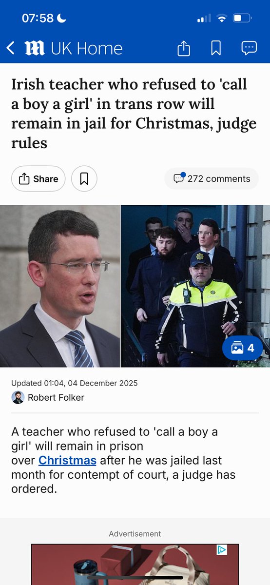 What an utter absurdity 

This poor poor poor poor man . 

How he has been treated is a national historical shame . 

Only people who are a physical danger to other should go to jail 

Especially not someone who won't use correct gendered language for gods sake 

China and Russia