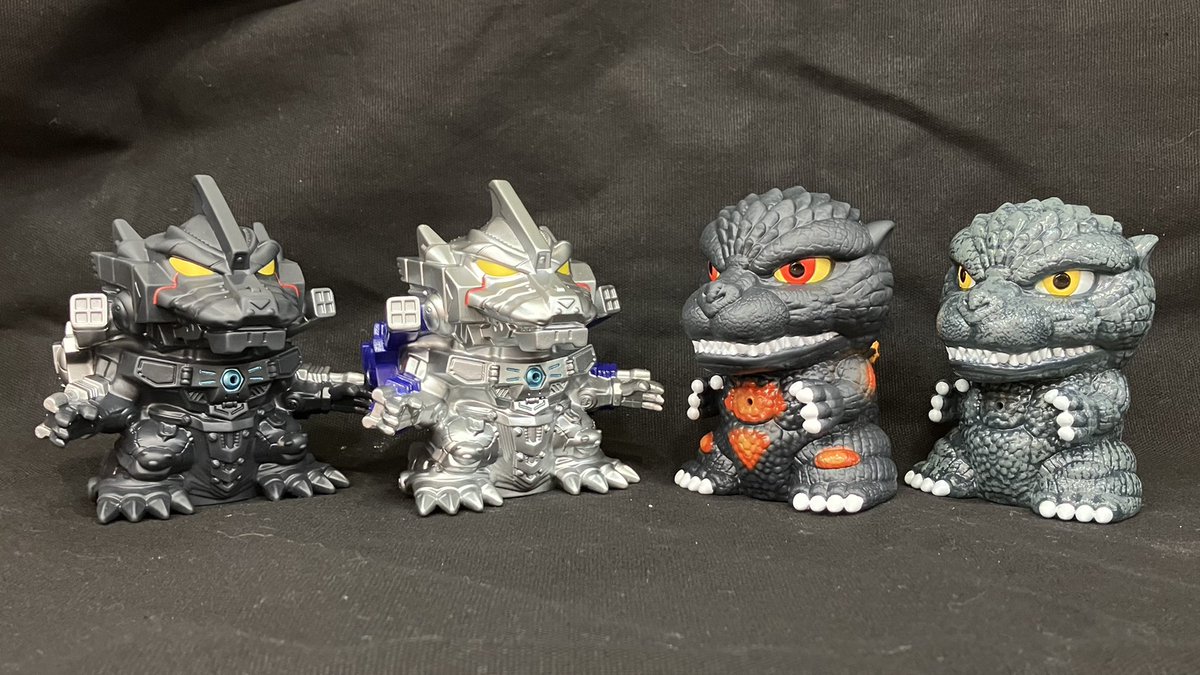 東宝ゴジラ 新商品が5階売場に新入荷🎵 ✓SPLASH MONSTER 全4種⭐️各