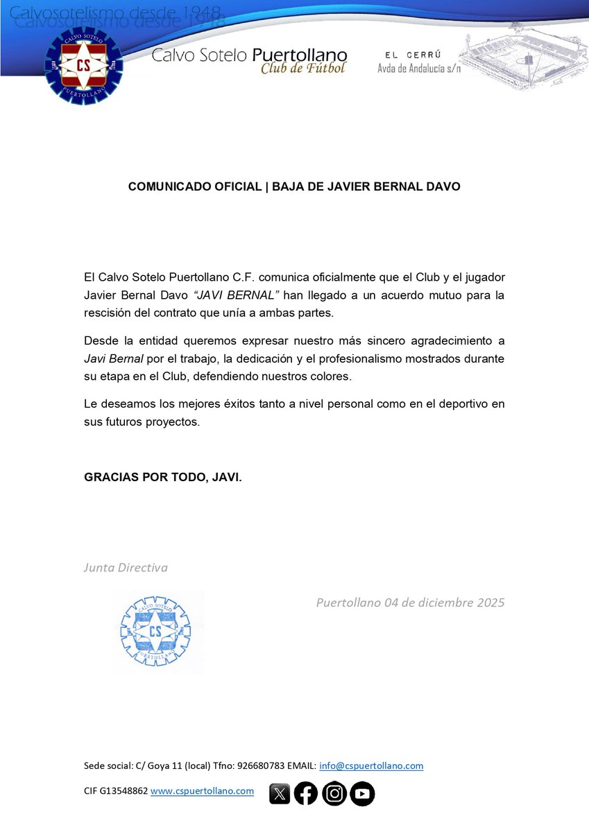 CS Puertollano CF tweet media