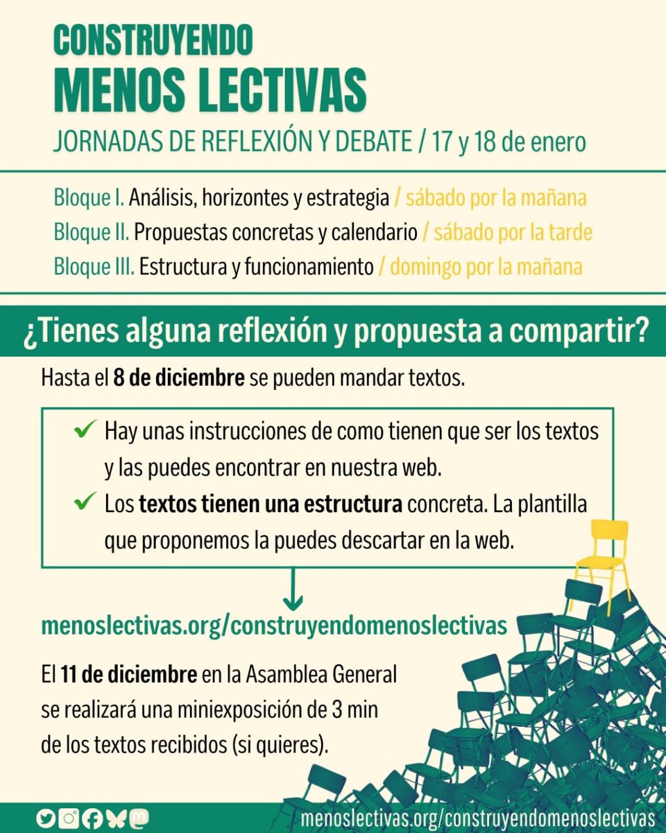 Asamblea Menos Lectivas #SalvemosLaPública tweet media