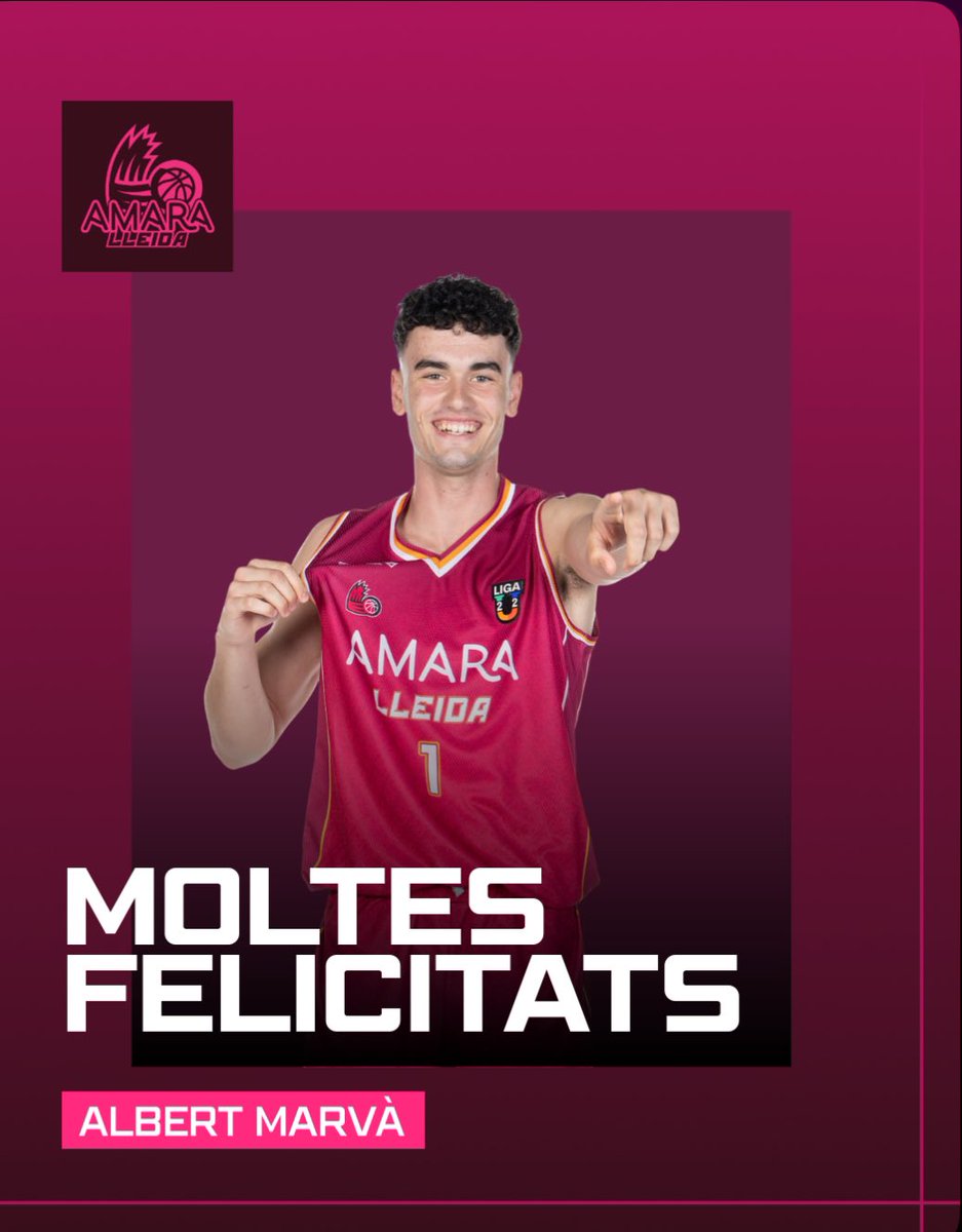 Aniversari a l’AMARA LLEIDA 🎂 Per molts anys Albert!

#AmaraLleida #LigaU #Lleida