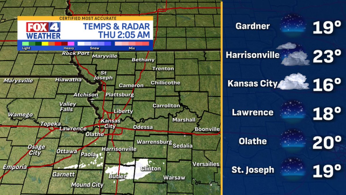 fox4wx's tweet image. Here are the latest weather conditions around #KC #mowx #kswx #kcwx #fox4kc