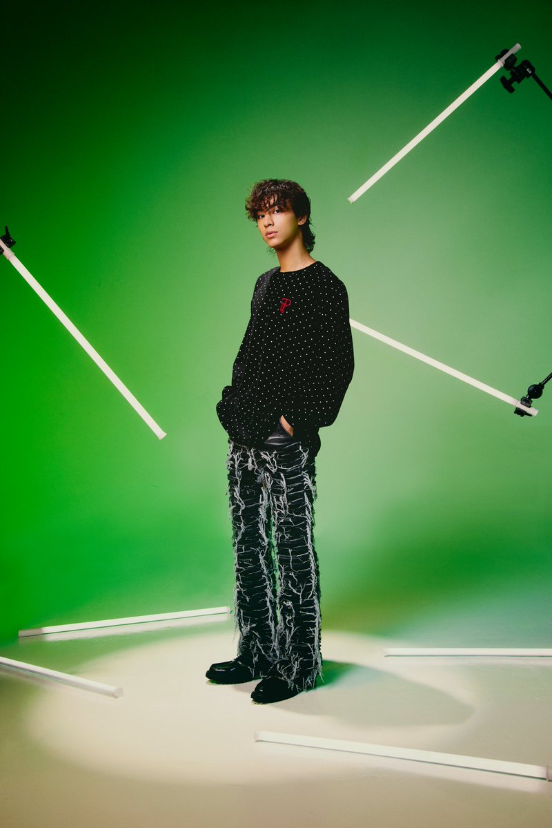 EVRIS PSYCHICFEVER オーバーサイズサーマルロンT サイフィ 💚EVRIS×PSYCHIC FEVER💚 サイキックフィーバーコラボアイテム好評発売