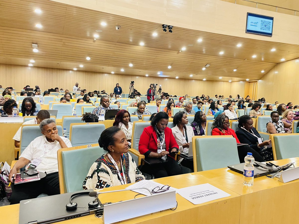 ENERGY888FM's tweet photo. The AWiM25 Conference is currently underway at the African Union Headquarters in Addis Ababa.
 This year’s theme “Beyond Commitments: Advancing Policies for Gender-Safe Media”, brings together journalists, media leaders, policymakers, and advocates to drive concrete actions that strengthen gender-safe newsrooms and inclusive media across Africa.
 We are honored to be part of this important continental conversation. #AWiM25 #Gendersafemedia