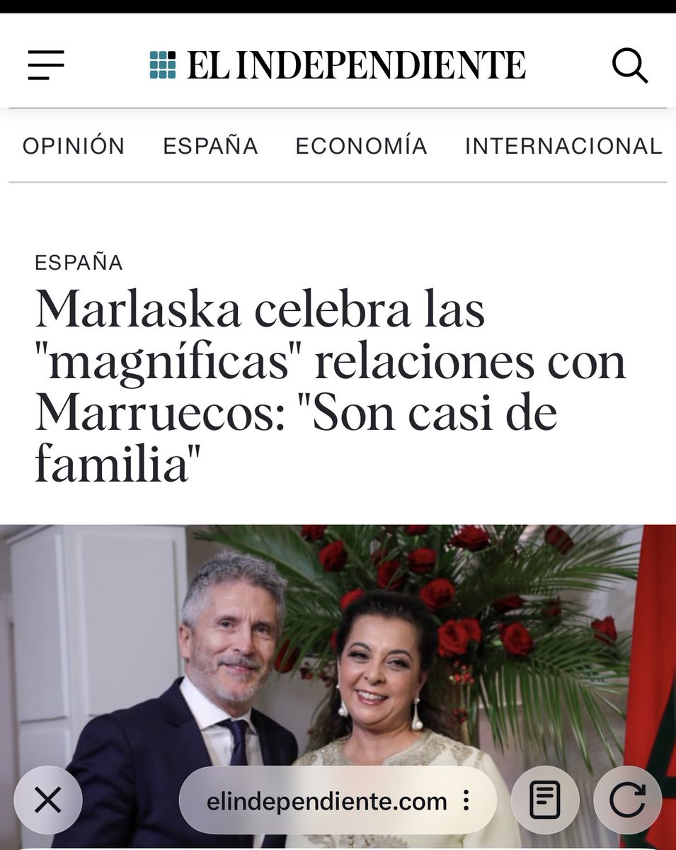 El Sanchismo considera a casi la mitad de los españoles fascistas y a Marruecos casi familia. A lo mejor se están equivocando en el enfoque….
