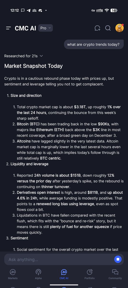 williamtsoi's tweet photo. Great insights from #CMCAI on @CoinMarketCap ! https://t.co/vckMK3QxYb