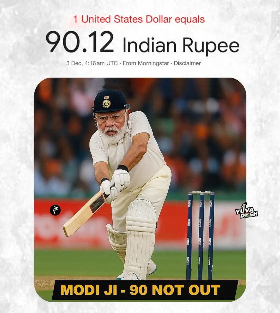 VinitYaduvnsh's tweet image. क्या लगता है मोदी जी का शतक पूरा होगा