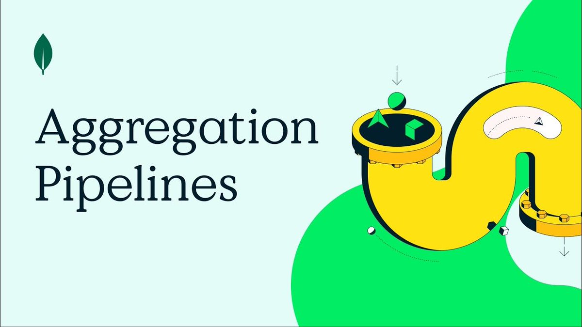 reisquarteu's tweet image. How to build an #aggregation pipeline in #MongoDB #Atlas: youtu.be/7F0a1_ZLepI ##Databases #DBMS #NoSQL #tutorial