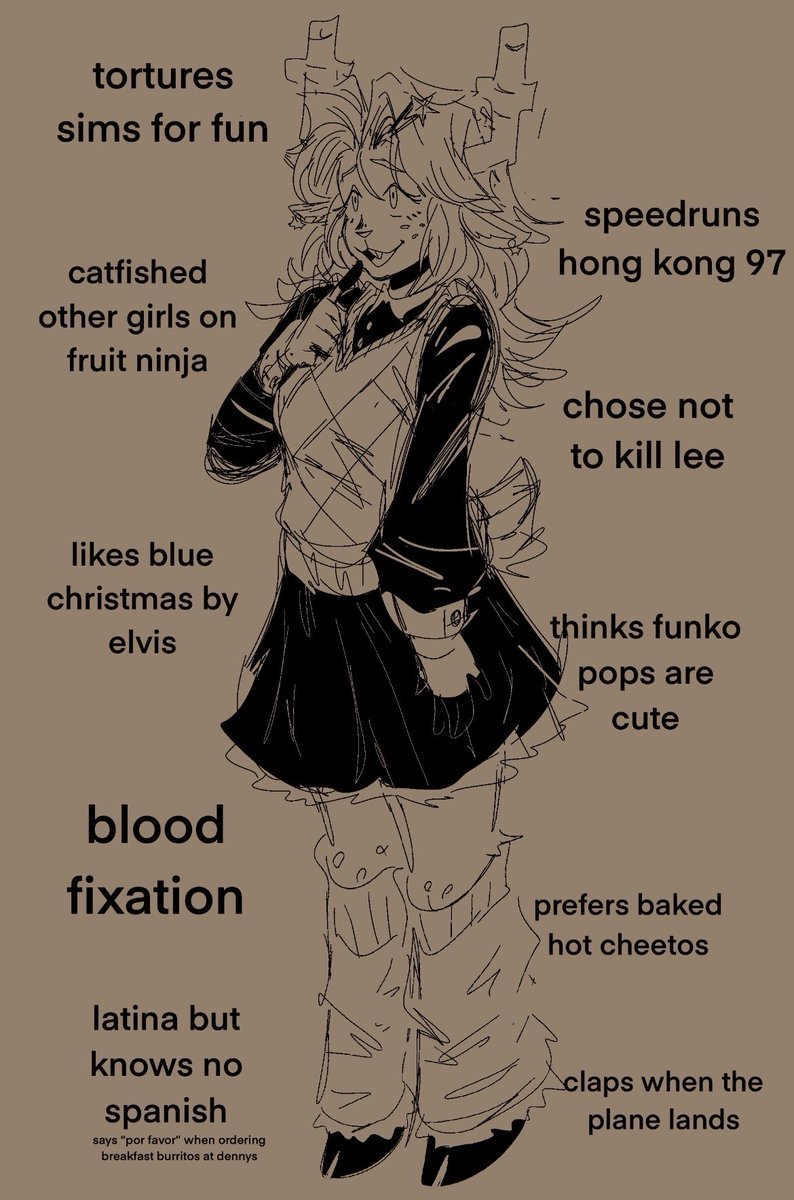 YourHostKaz's tweet image. [ #DOECEMBER DAY 3 ]

not kriselle but I wanted to really nail down how I draw Noelle so that the next images are consistent-ish