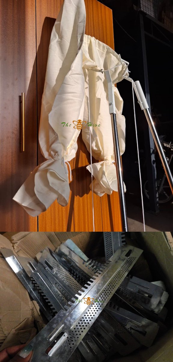 TheHiveLimited's tweet image. Top-notch #beekeeping gear ready for you🐝🍯
🔎Smoker
🔎Honey extractors
🔎Swarm catcher
🔎Honey press
🔎Double sieve
🔎Metallic hive door
Manage  your hive &amp;amp; harvest like a pro🦾

📞+254 706 349 748
✉️Beekeepers@thehive.co.ke
🌐 thehivegp.com

#beekeepingtools #thehive
