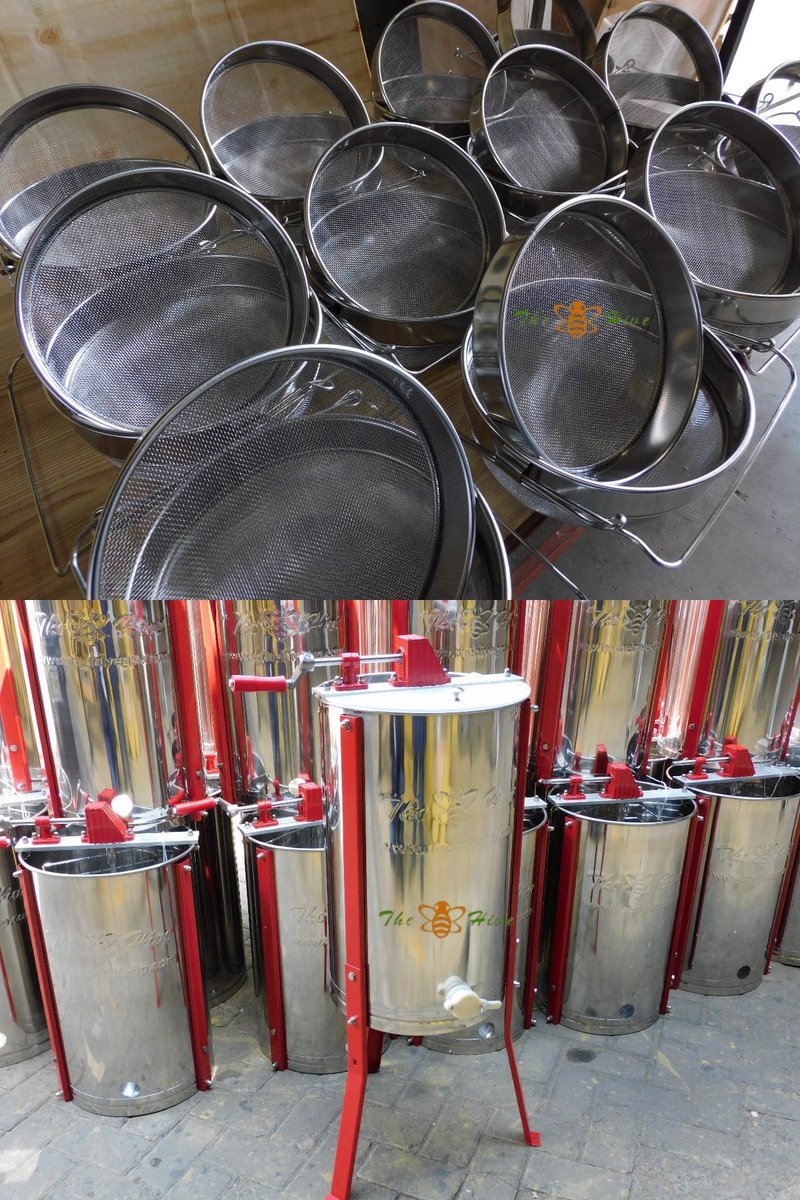 TheHiveLimited's tweet image. Top-notch #beekeeping gear ready for you🐝🍯
🔎Smoker
🔎Honey extractors
🔎Swarm catcher
🔎Honey press
🔎Double sieve
🔎Metallic hive door
Manage  your hive &amp;amp; harvest like a pro🦾

📞+254 706 349 748
✉️Beekeepers@thehive.co.ke
🌐 thehivegp.com

#beekeepingtools #thehive