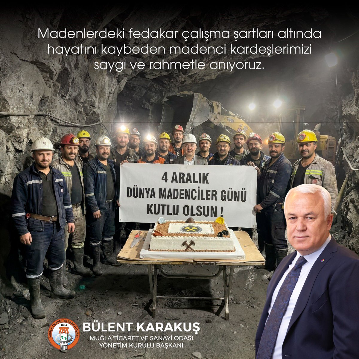 #4aralıkdünyamadencilergünü kutlu olsun.