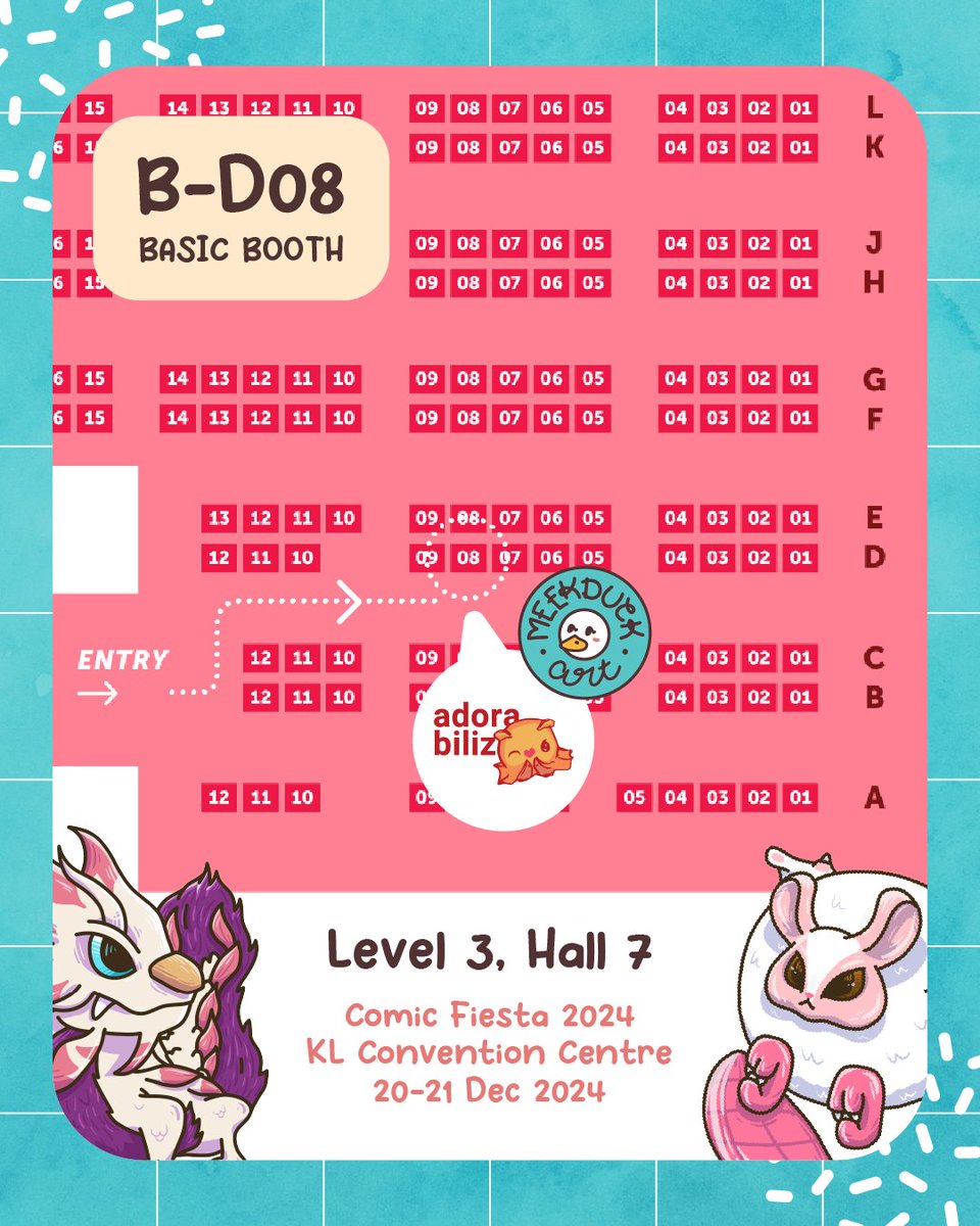 meekduck.art @ CF25 Basic B-D08 tweet media