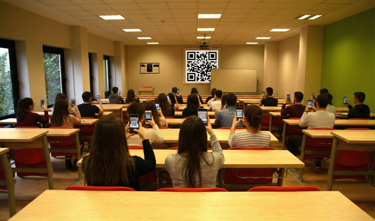 Üniversitelere QR ile yoklama dönemi geliyor.
— Belirli sürede QR okutulmalı.
— Telefonun konumu açık olmalı.
— Her QR kod, yalnızca o ders saatine özel ve tekil olacak şekilde üretilecek. (Türkiye Gazetesi)
Kocaeli Üniversitesi de bu konuda çalışmalara başlamış 📢