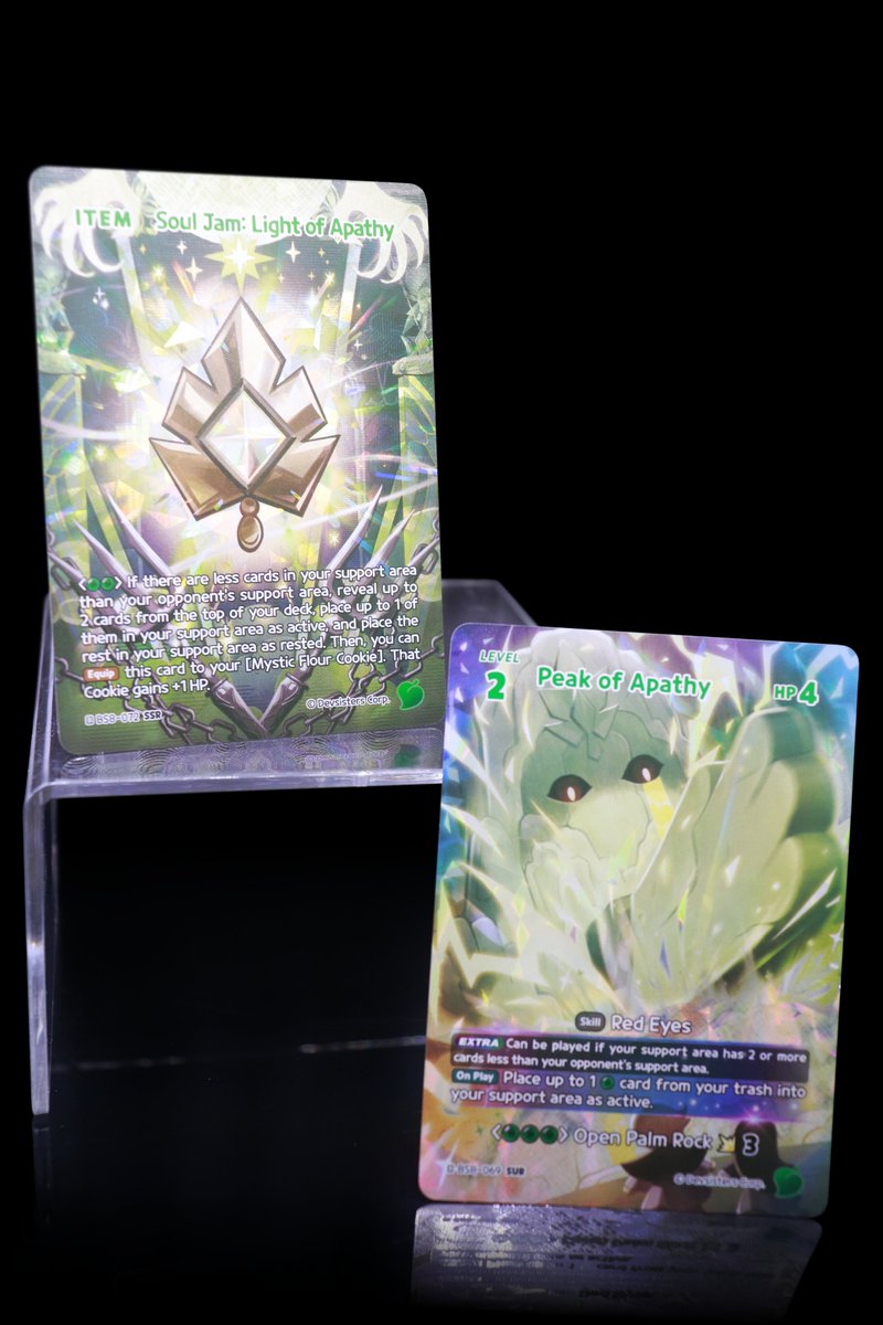 🌾"Everything shall return to flour..."🌾
Mystic Flour Cookie may believe it all to be futile, but with her cards in your deck, that futility may be turned against your opponent!
Make sure to check your LGS and seek the master of the Ivory Pagoda!

cookierunbraverse.com/en/notice/stor…
-🥐