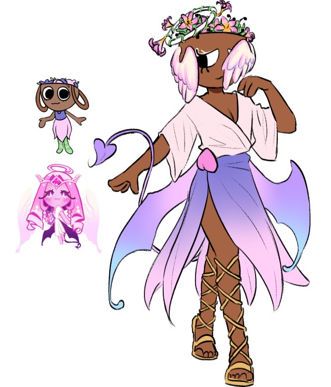 Just realized I didnt finish posting all of these. Heres the mix I was most proud of. Love her so much

#cookierunkingdom #art #bassie #dandysworld #eternalsugarcookie #esc #CRK #crkfanart