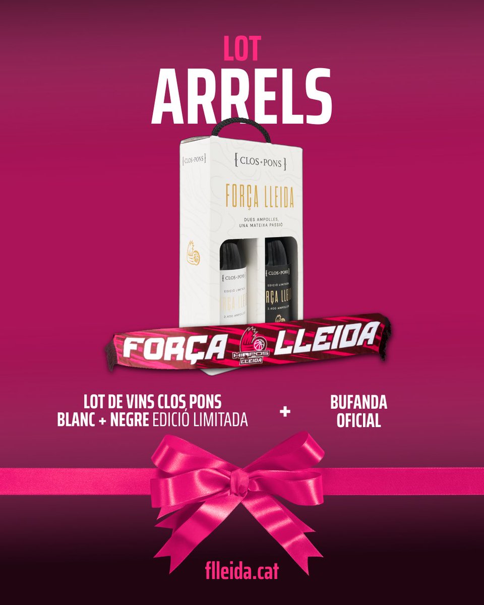 Quatre lots de Nadal per a quatre moments especials ✨

🎁 Aquestes Festes regala FORÇA LLEIDA: tuit.cat/yq3IW

#ForçaLleida #LigaEndesa