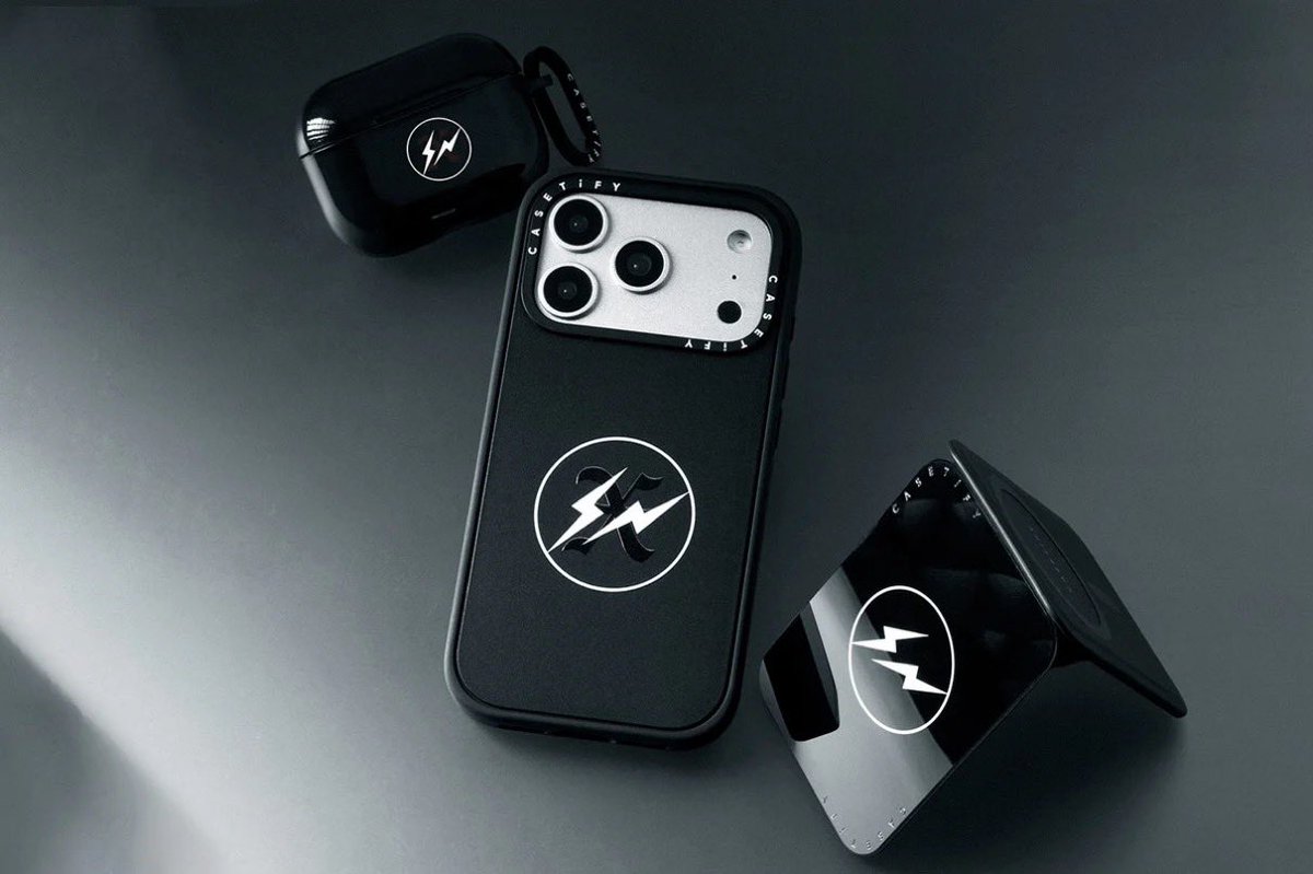 GOD SELECTION XXX x FRAGMENT x CASETiFY コラボテックアクセ第2弾が