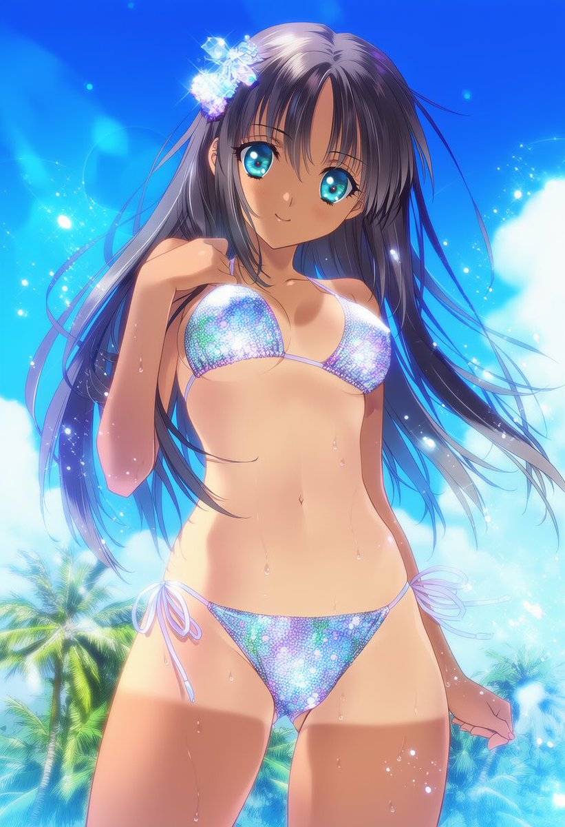 碧い月① ビキニ / Bikini ver. V4.5 full 391 出社日で早朝ポストしなかった分