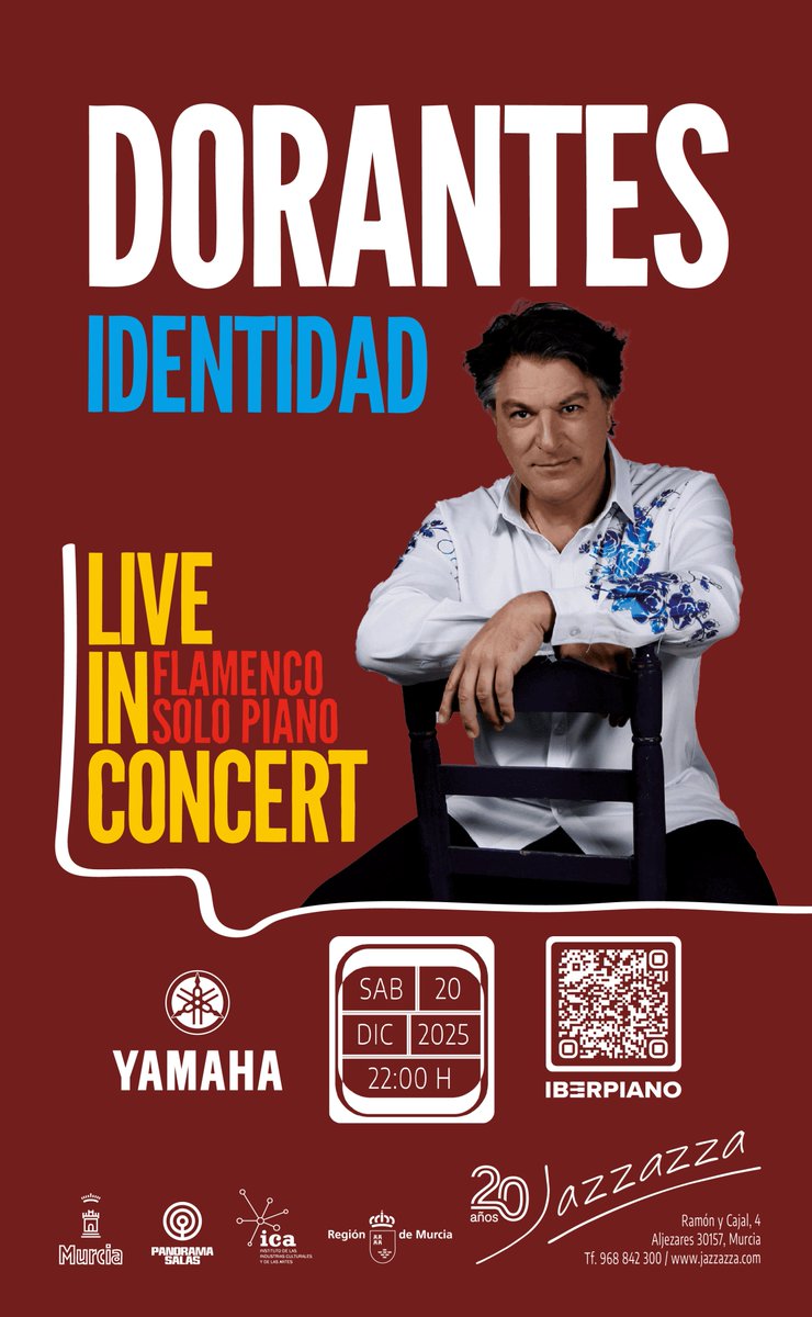 Entramos en el último mes de programación. 4 grandes conciertos para cerrar el año.
Próximo sábado 20 ....