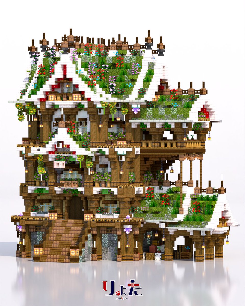 - Forest Fantasy House -

Builder @ryo0ota_pi

𓏲𓎨~~~~~~~~~~~~~~~~~~~~~~~~~𓏲𓎨
🖥Version: JAVA 1.21.4
🏞Resourse pack: Vanilla/Default 
🌄Shaders:  Complementary Unbound
𓏲𓎨~~~~~~~~~~~~~~~~~~~~~~~~~𓏲𓎨

#りょたクラ
#Minecraft
#Minecraftbuilds