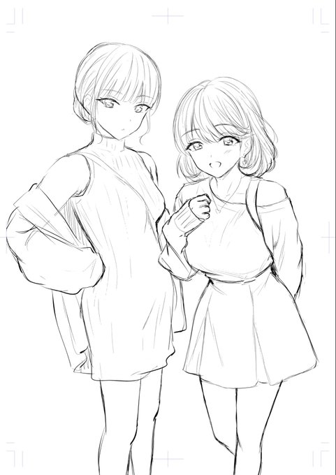 先週ネームが完成して下書きはじめてます〜 ページ数も登場人物も多いので先が長いですが頑張る……!