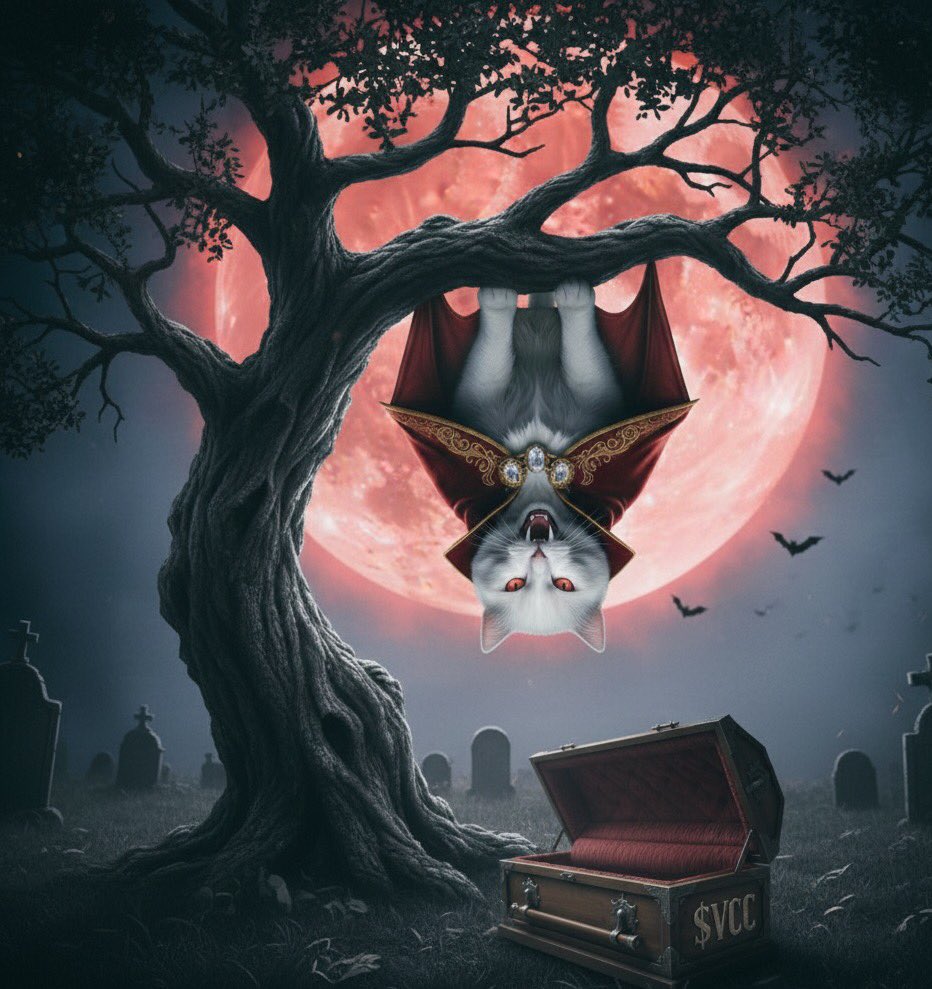 Okarunofweb3's tweet image. $VCC is levitating above the competition and aiming for the blood moon. 

If you missed the early action, you&apos;re still early for the reign. 

The throne awaits!

A new era of meme supremacy is here.

Don&apos;t fade the purrrrfection.

@KyennMark 
@VampCatCoinSOL 
#VCCARTCONTEST