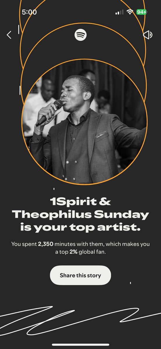 NoelDomah's tweet image. My Spotify Wrap for 2025🥰✨
My top Albums 
1. More Than This- @cecewinans 
2. A Thousand Tongues- @LuigiMaclean 
3. Father of Spirits- @min_theophilus 
4. The Great Commission- @DunsinOyekan 
5. Find Pleasure- @kofiowusupeprah 

Thank you for these GIFTS❤️✨