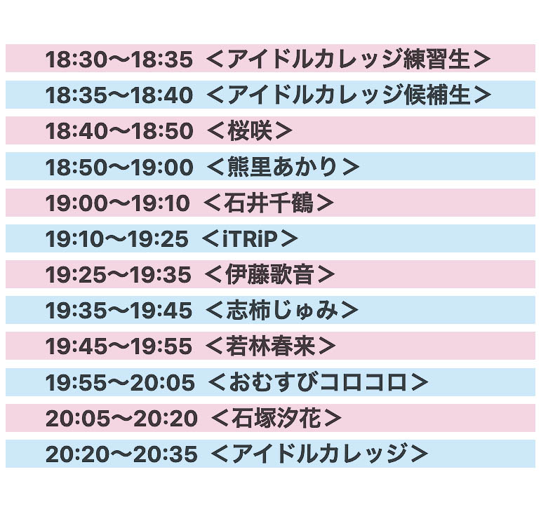 アイドルカレッジ練習生 tweet media