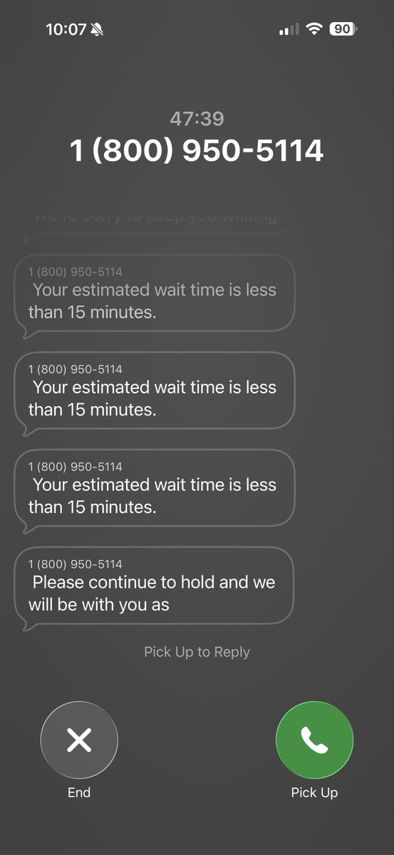 gregwalton21's tweet photo. @AskCiti, is this customer service? Almost an hour a waiting to speak to someone about my credit card. Good thing I am not stuck somewhere waiting!! https://t.co/8fp6ZQ5ZMp