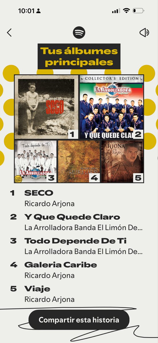 bere_ms07's tweet photo. @Ricardo_Arjona Pasan los años y sigues siendo mi #1 https://t.co/6l7AAkuckh