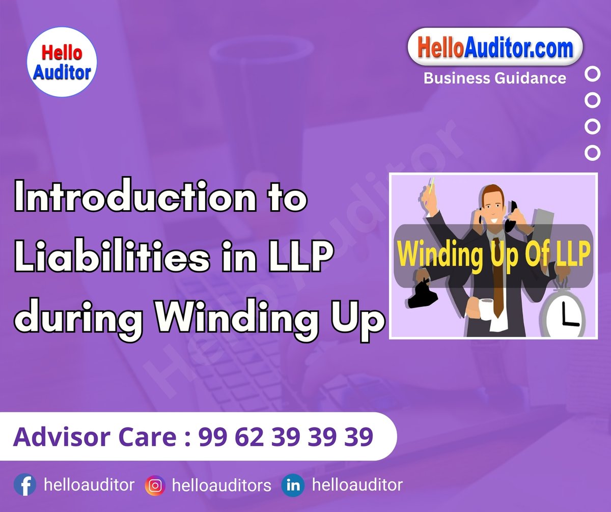 helloauditor's tweet photo. Introduction to the liabilities in LLP during winding up
If you would like more information, please visit the page.
https://t.co/3a23gMot9h
#llp #windingup #liabilities #businesslaw #limitedliabilitypartnership #legaladvice #companylaw #businesswindingup https://t.co/tMlPI2VkHy