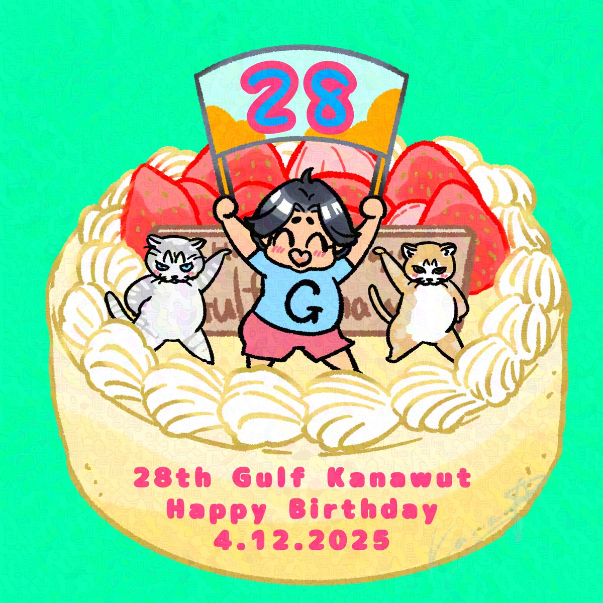 がるふも‼️あざかんも‼️
みんな大きくなって…🥹

🎉🎉🎉🎉🎉🎉🎉🎉🎉
🎉お誕生日おめでとう🎉
🎉🎉🎉🎉🎉🎉🎉🎉🎉

SHINING GULF BDAY
#28thGulfGlowUp
#GulfKanawut​
<a href="/gulfkanawut/">gulfkanawut</a>